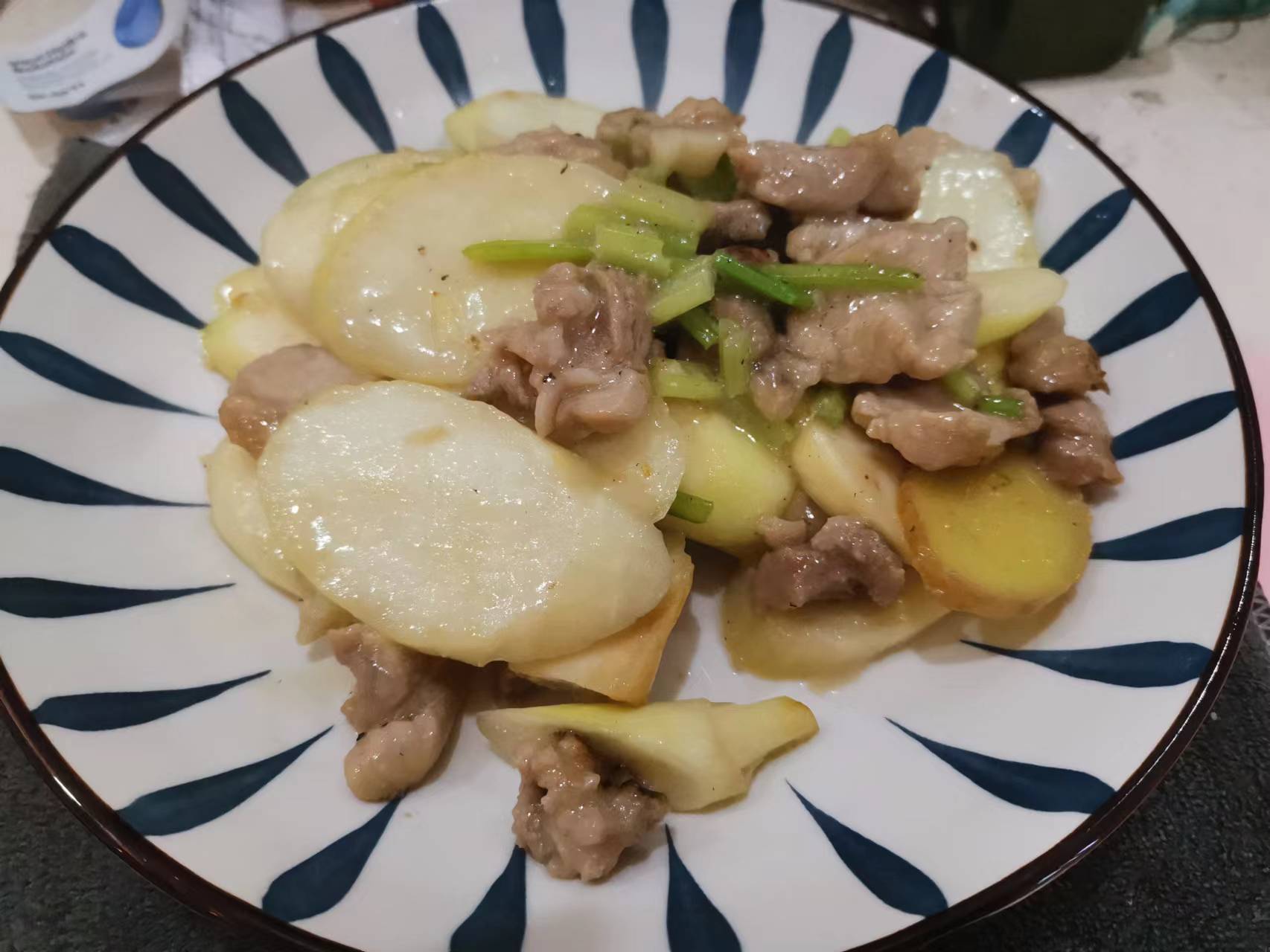 茭白炒肉-预览图-2